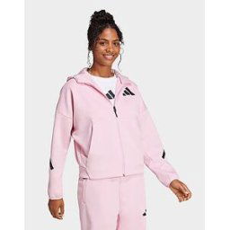 JD Sports adidas Veste à capuche entièrement zippée adidas Z.N.E. - True Pink, True Pink