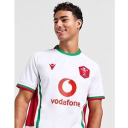 JD Sports Macron Maillot Extérieur Pays de Galles Rugby 2024/25 Homme - Green, Green