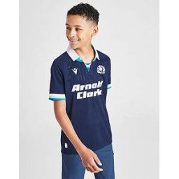 JD Sports Macron Maillot Domicile Ecosse Rugby 2024/25 Junior - Navy, Navy