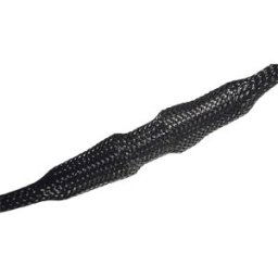 HellermannTyton 170-10600 HEGP06-PET-BK Gaine tressée noir polyester 4 à 11 mm 100 m