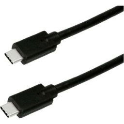 Roline green Câble USB USB 3.2 Gen2x2 USB-C® mâle, USB-C® mâle 1.00 m noir sans halogène, gaine TPE 11.44.9071