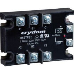 Crydom Relais à semi-conducteurs D53TP25D 25 A Tension de contact (max.): 530 V/AC à commutation au zéro de tension 1 pc(s)