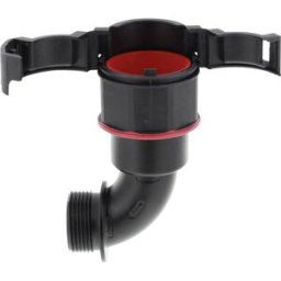 Wiska 10108893 EBF90-17-25-BK Raccord à visser noir M25 x 1.5 90° 50 pc(s)