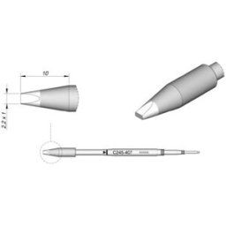 JBC Tools C245407 Panne de fer à souder forme de burin, droite Taille de la panne 1.0 mm Contenu 1 pc(s)