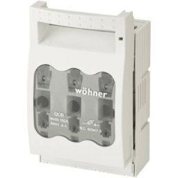 Hensel 6600229 Interrupteur-sectionneur à fusible 3 pôles 128 A 690 V 1 pc(s)