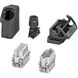 Phoenix Contact HC-EVO-A10UT-BWS-HH-M20-PLRBK Set de capot, boîtier, raccord à vis, insert pour contacts mâles et femelles de contact Contenu: 1 set