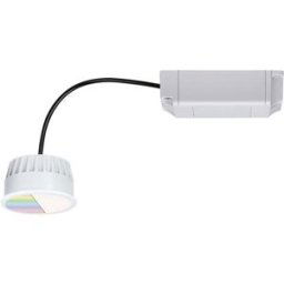 Paulmann LED Coin ZigBee RGBW Spot LED encastrable pour salle de bains CEE: G (A - G) LED satin