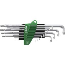 Jeu de clés mâles coudées Wiha 40979 TORX® intérieur 13 pièces