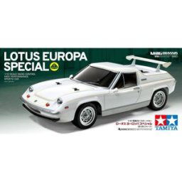 Tamiya M-06 RC Lotus Europa Special (M-06) brushed 1:10 Véhicule RC débutant électrique Voiture de course propulsion arrière kit à monter