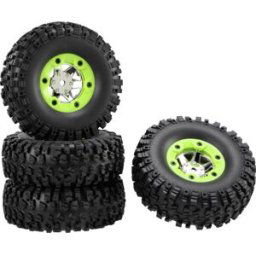 Reely 1:10 XS Buggy Roues complètes Block-Profil 6 rayons argent 4 pc(s)