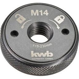 Écrou de serrage rapide 115 - 230 mm kwb 717700