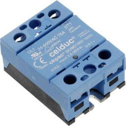 Celduc Relais à semi-conducteurs SO963460 40 A Tension de contact (max.): 600 V/AC, 600 V/DC à commutation au zéro de tension 1 pc(s)