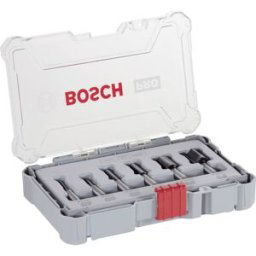 Jeu de fraises à rainurer, 6 pièces, queue 8 mm Bosch Accessories 2607017466