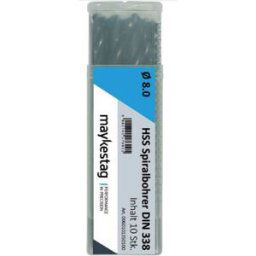 Alpen 0060100285100 HSS Foret hélicoïdal 2.85 mm Longueur totale 61 mm DIN 338 10 pc(s)