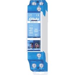 Télérupteur pour profilé Eltako S12-110-8V 1 NF (R), 1 NO (T) 8 V 10 A 2300 W 1 pc(s)