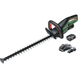 Bosch Home and Garden UniversalHedgeCut 18-55 sans fil Taille-haie avec 2ème batterie 18 V Li-Ion