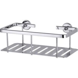 tesa 40202-00000-00 ALUXX Tablette salle de bain colle chrome (brillant)