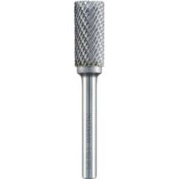 Fraise cylindrique -Forme A- de 6 mm (ZYA-S) avec denture frontale Alpen 778606106100 Carbure Diam. tige 6 mm