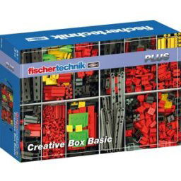 fischertechnik 554195 Creative Box Basic kit à monter, expérimentation, mécanique, enseignement de matières Coffret dexpérience à partir de 7 ans