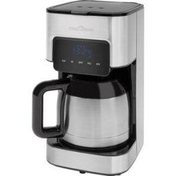 Profi Cook PC-KA 1191 Cafetière noir, acier inoxydable Nombre de tasse=10 verseuse thermofuge