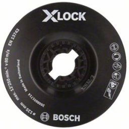 Plateau de ponçage Bosch X-LOCK, 125 mm, souple Bosch Accessories 2608601714