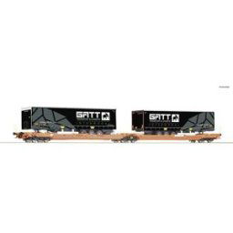 Roco 77403 Wagon articulé à deux poches H0 T3000e de la Wascosa