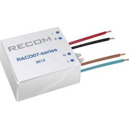 Recom Lighting RACD07-350 Source de courant constant pour LEDs 7 W 350 mA 21 V/DC Tension de fonctionnement max.: 264 V/AC
