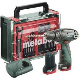 Metabo PowerMaxx SB Basic Set 600385710 Clé à chocs sans fil 34 Nm 18 V Nombre d'accus fournis 2 LiHD brushless, + mallette, + 2 batteries, + chargeur, +