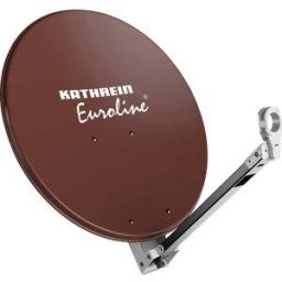 Antenne SAT 75 cm Kathrein KEA 750 Réflecteur: aluminium rouge, marron