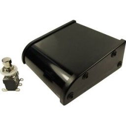 Cliff CL2108C Interrupteur à pédale 250 V/AC 2 A 1 pédale Kit, actionneur incurvé 2 inverseurs (RT) 1 pc(s)