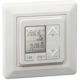 Paladin 23321 Programmateur horaire pour prise électrique numérique programme journalier, programme hebdomadaire IP20