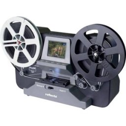 Scanner de films Reflecta Super 8 Normal 8 1440 x 1080 pixels films rouleau Super 8, films rouleau Normal 8, sortie TV, lecteur de carte mémoire, écran,