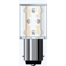 Oshino OD-R01SM12B15-24 Voyant de signalisation LED rouge BA15d 24 V/AC, 24 V/DC 6000 mlm