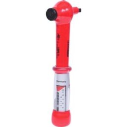 Mini clé dynamométrique 1/4 avec isolation de protection et tête de cliquet à cliquet, 2-10Nm KS Tools 117.1400