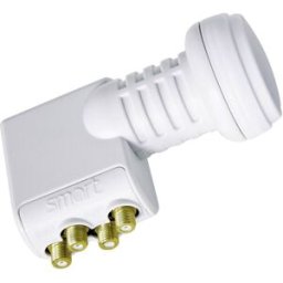 Tête LNB quad Smart Titanium Universal TQS avec switch Nombre dabonnés : 4