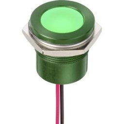 APEM Q22F5AGXXSG24AE Voyant de signalisation LED vert 24 V/AC, 24 V/DC 9.0 V 980 mcd