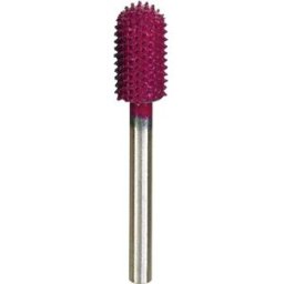Fraise à râper avec aiguilles métallique en carbure de Tungstène cylindre à tête arrondie Ø 7,5mm Proxxon Micromot