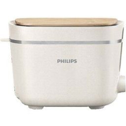 Philips Home Eco Conscious Edition 5000er Serie HD2640/10 Grille-pain blanc soie, mat