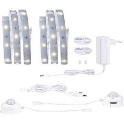 Paulmann Comfort Set Bett 2x1m 78894 Ruban LED (Base) avec connecteur mâle 24 V 2 m blanc chaud 1 set