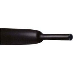 CellPack 152008 Gaine thermorétractable avec colle noir 9 mm 3 mm Taux de retreint:3:1 1 pc(s)