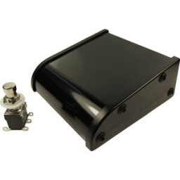 Cliff CL2107C Interrupteur à pédale 250 V/AC 2 A 1 pédale Kit, actionneur incurvé 2 inverseurs (RT) 1 pc(s)