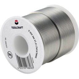 TOOLCRAFT Étain à souder sans plomb bobine Sn99,3Cu0,7 ROL1 250 g 1.5 mm