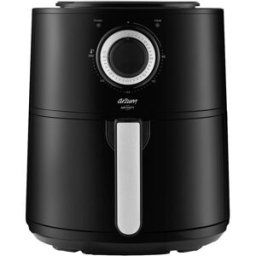 arzum AR2062-G Friteuse à air chaud 4 l protection contre la surchauffe, revêtement anti-adhésif argent, noir