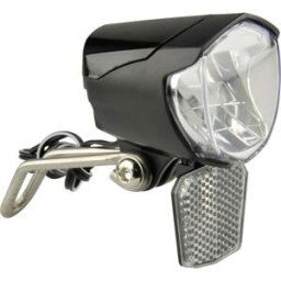 FISCHER FAHRRAD Phare de vélo 85355 LED à dynamo noir
