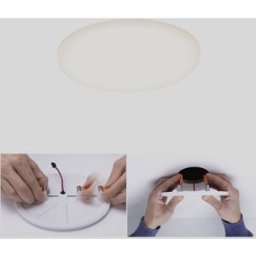 Paulmann 92388 EB Panel Veluna VariFit Luminaire à LED encastrable LED 10 W satin