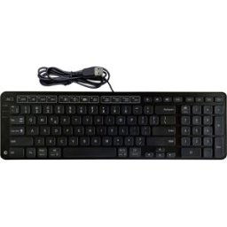 Design Contour New Balance Tastatur wired US-L USB Clavier anglais US, QWERTY noir