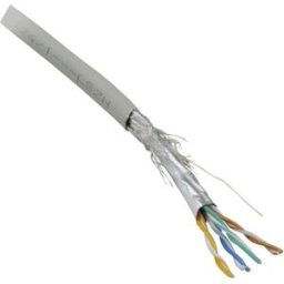 BKL Electronic 10010803 Câble réseau CAT 5e SF/UTP 8 x 0.128 mm² gris 100 pc(s)