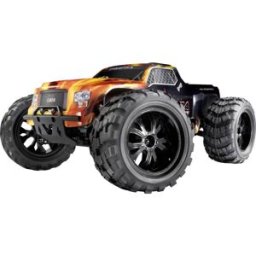 Reely Cimera noir brushless 1:10 Auto RC électrique Monstertruck 4 roues motrices (4WD) 100% RtR 2,4 GHz avec accu et chargeur