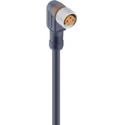 Connecteur confectionné pour capteurs/actionneurs M8 Lumberg Automation RKMWV/LED A 3-224/5 M 14005-1 femelle, coudé 5.00 m Nombre de pôles: 3 1 pc(s)