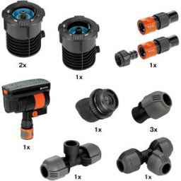 GARDENA système Sprinkler Kit de démarrage arroseur oscillant Pipeline raccord enfichable 08272-20